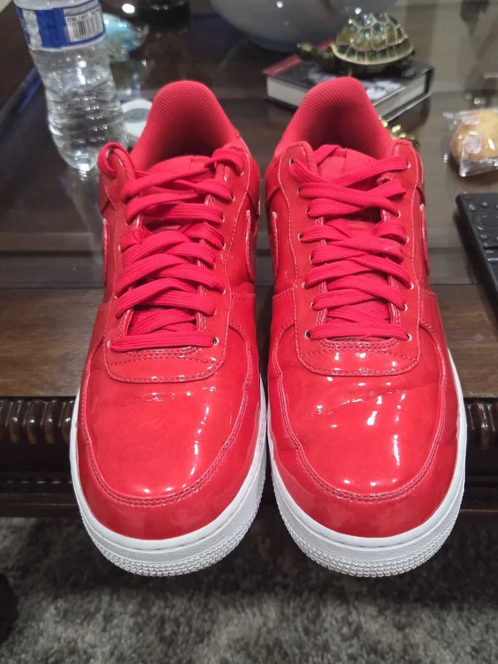 Nike Air Force 1 LV8 Low Top Sneakers - SIREN  Red/PINK